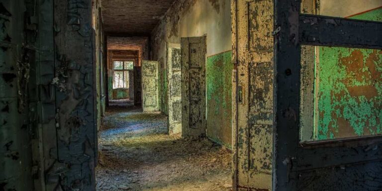 An open door